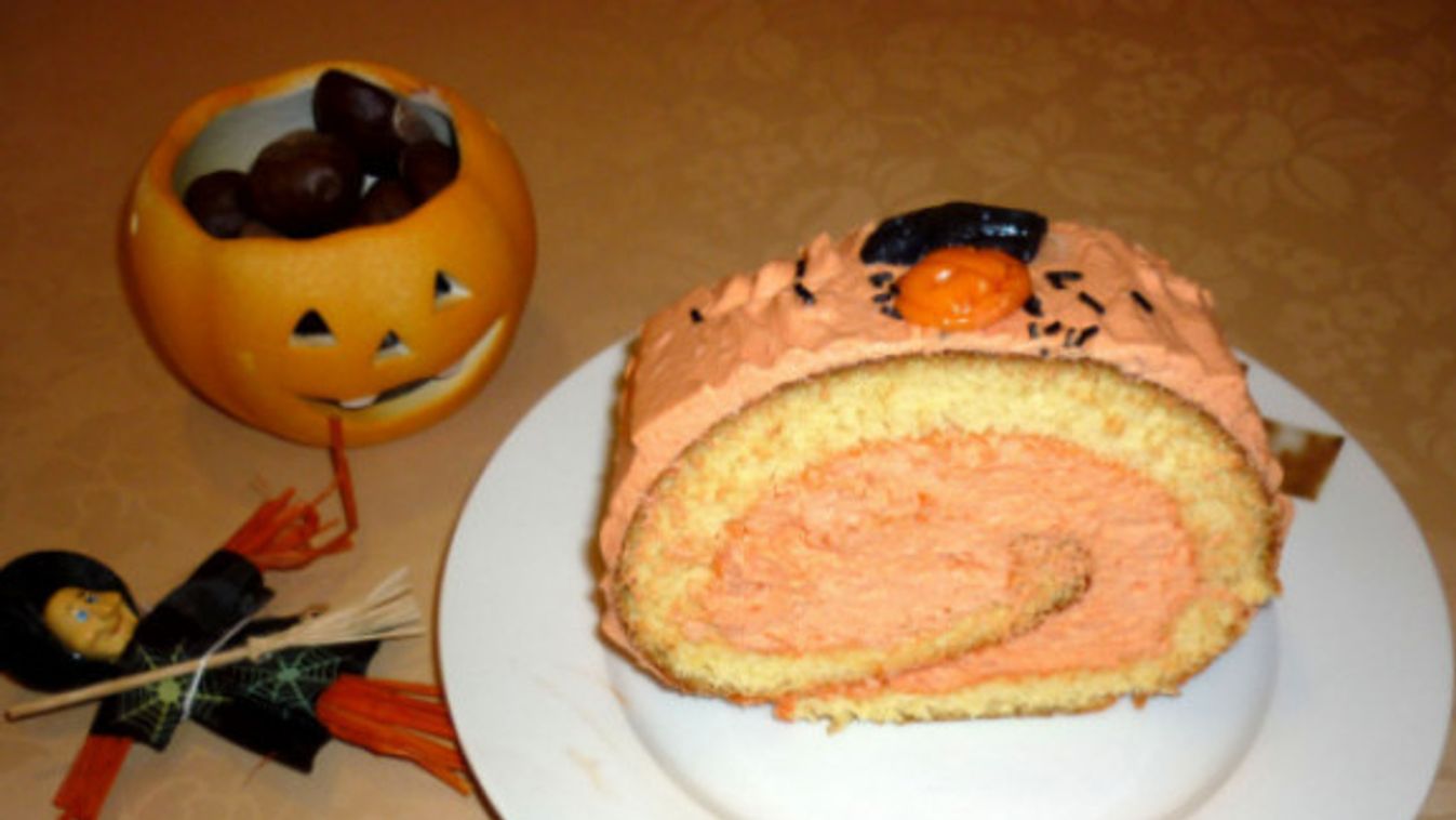 Halloween süti recept