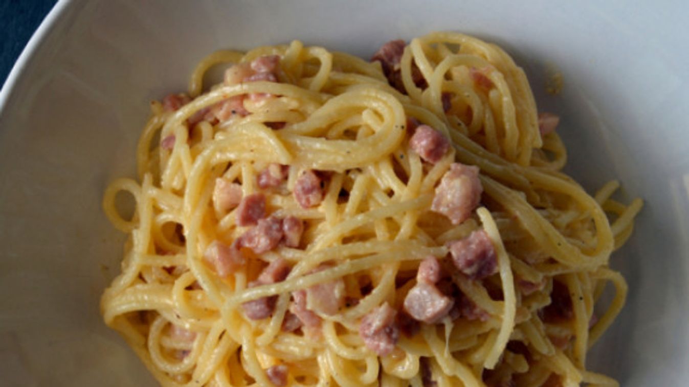 Spagetti carbonara recept