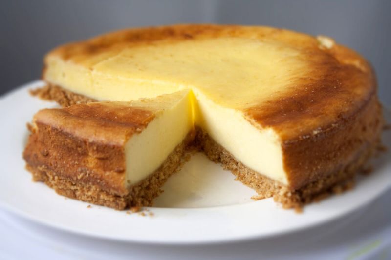 Sajttorta (cheesecake)