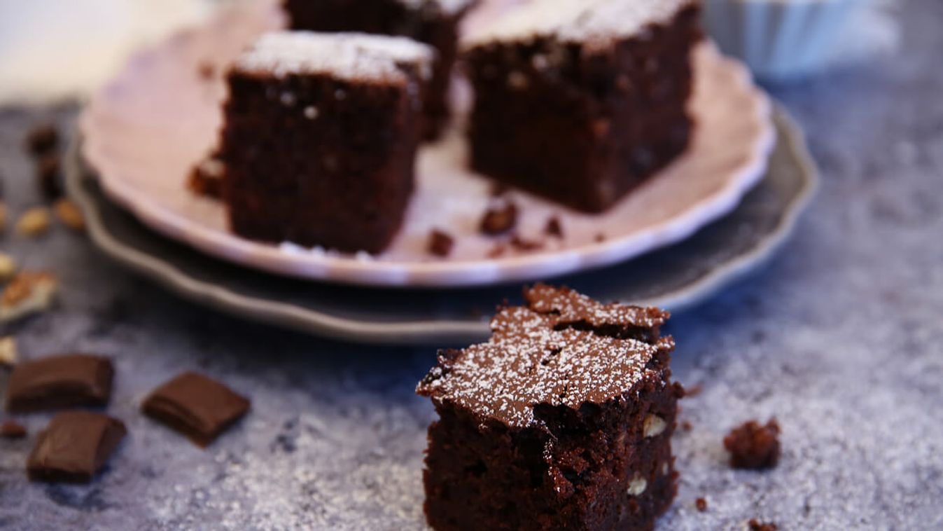 Egyszerű kevert brownie recept