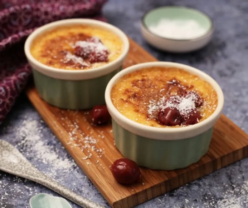 Kókuszos créme brulée