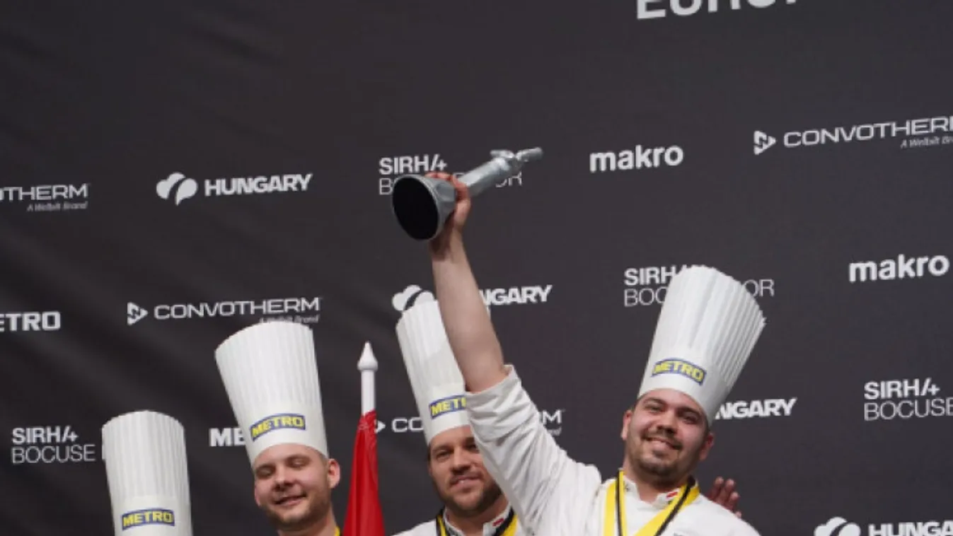 ÓRIÁSI SZENZÁCIÓ! Ezüstérmes lett a magyar csapat a Bocuse d'Or európai döntőjén!