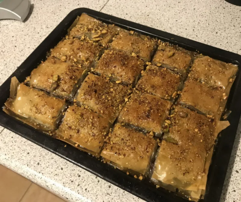 Nutellás baklava