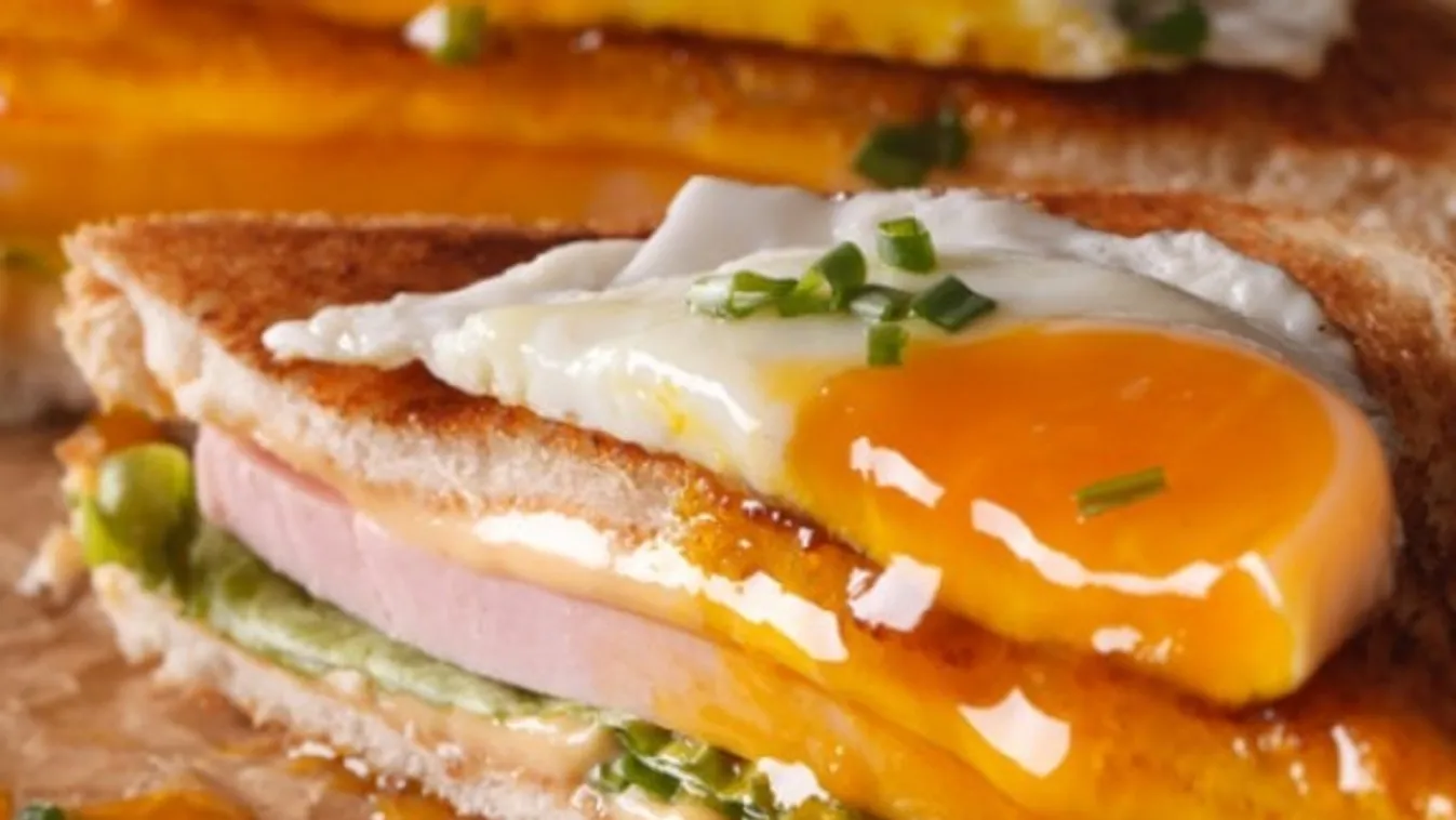 Croque Madame (francia melegszendvics tojással) recept