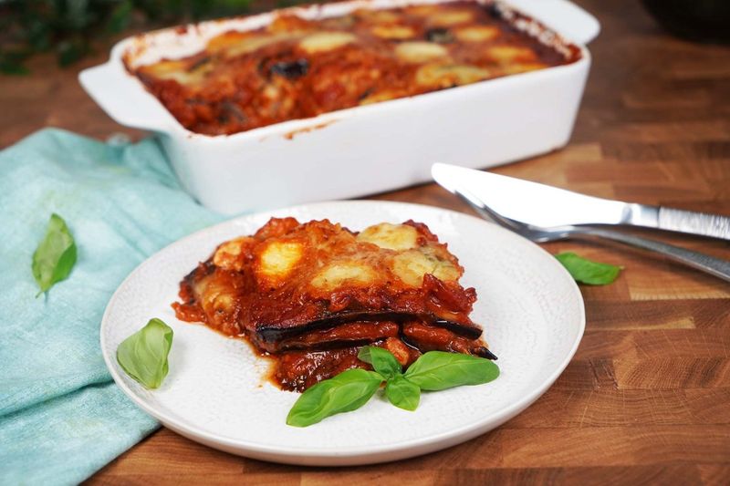 Olasz rakott padlizsán (Parmigiana di melanzane)