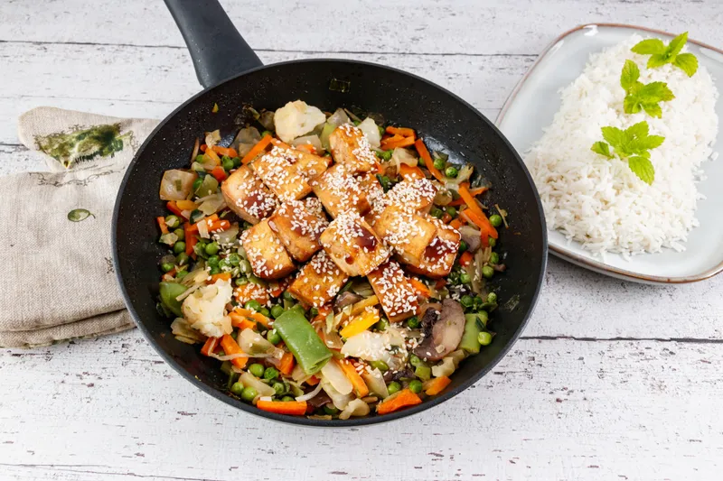 Teriyaki tofu 