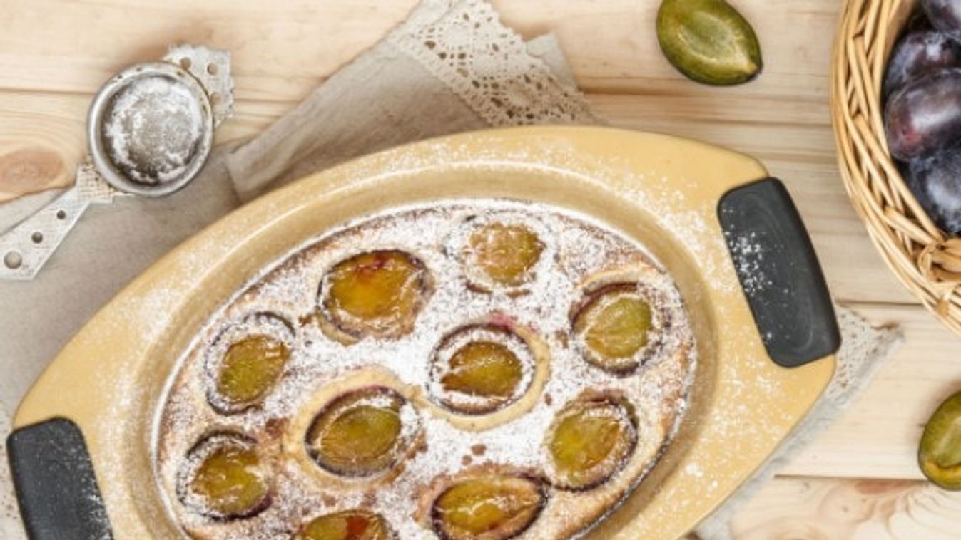 Szilvás tejes pite (clafoutis)