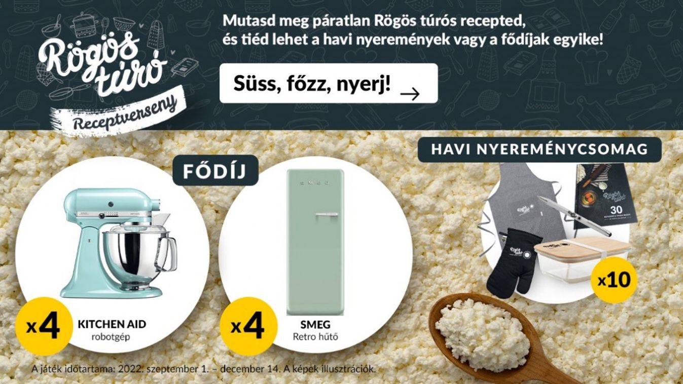 Nyerjen a kedvenc Rögös túrós ételével!