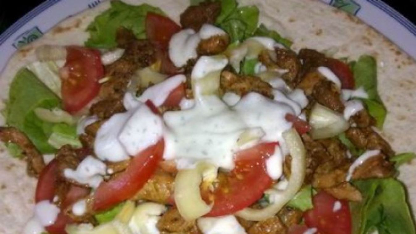 Gyros tál házilag recept