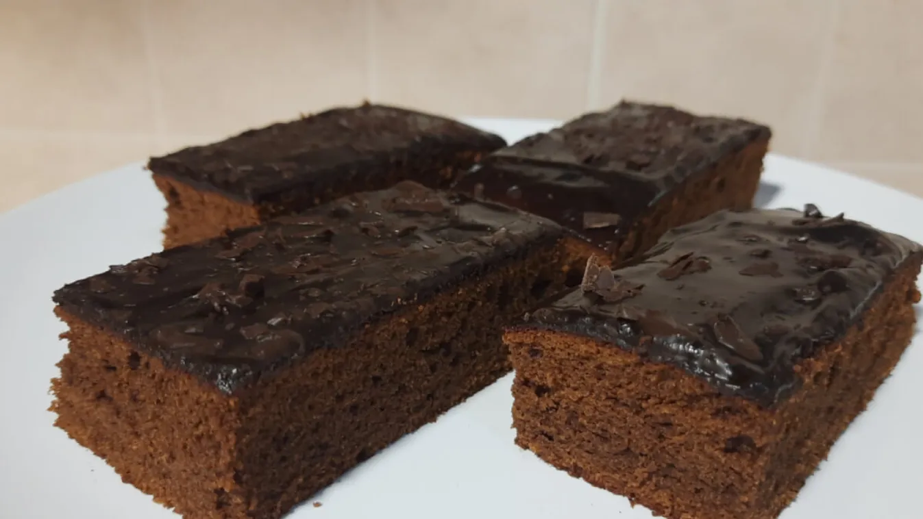 Brownie csokimázzal