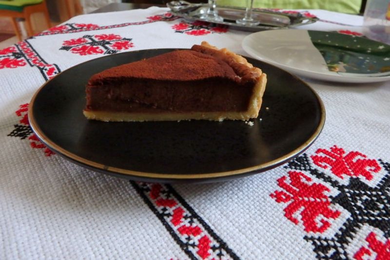 Csokoládés sajttorta 