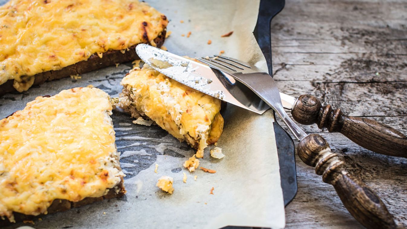 Sajtkrémes pirítós (welsh rarebit)