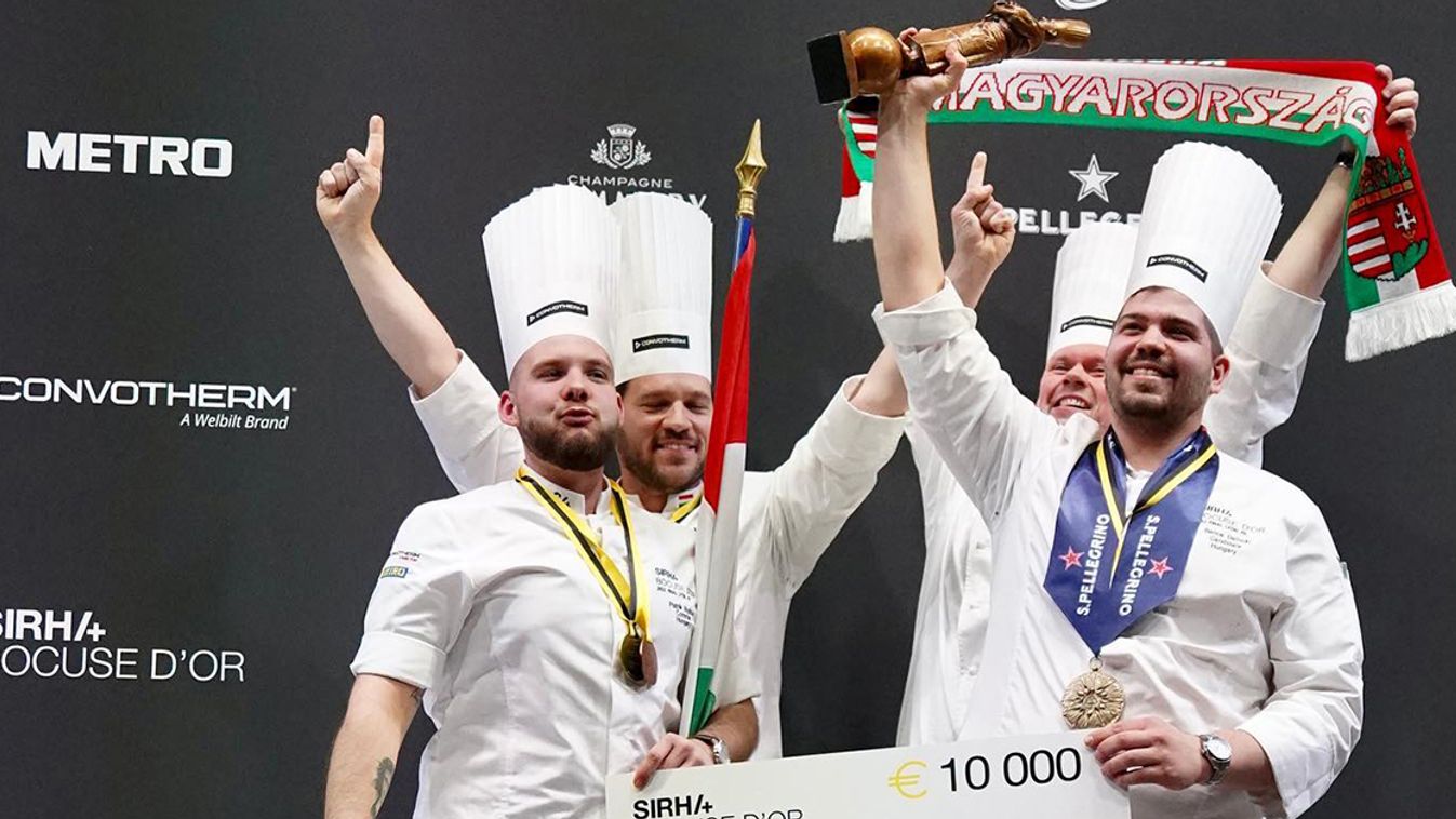 Bocuse d’Or: Hatalmas siker, dobogós a magyar csapat Lyonban!