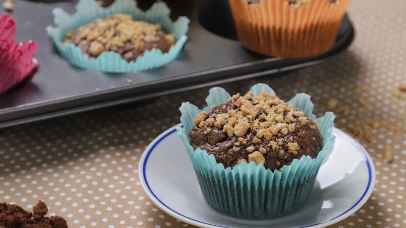 Nutellás muffin 4 hozzávalóból recept