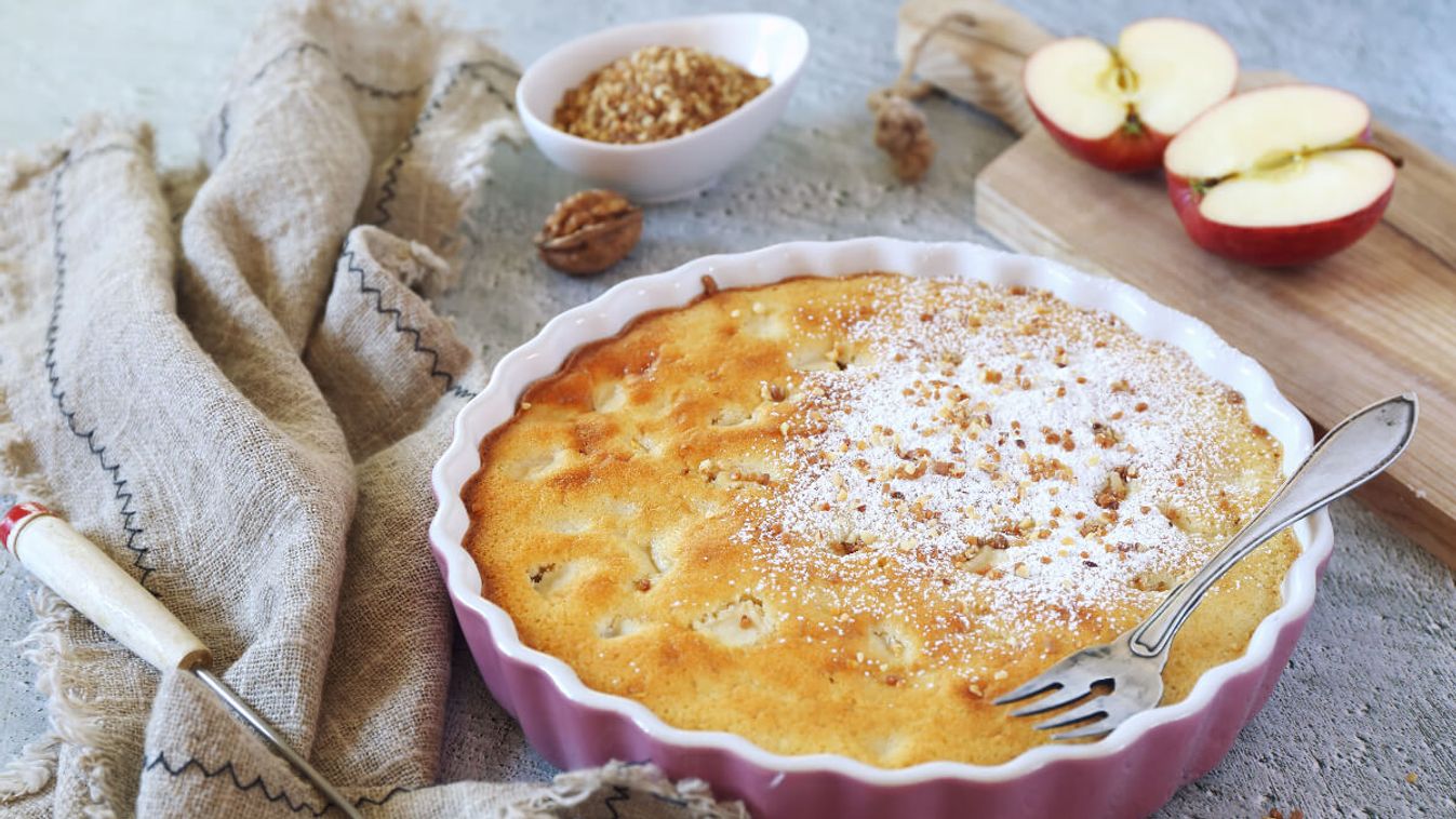 Tarte au flan (francia tejes pite)