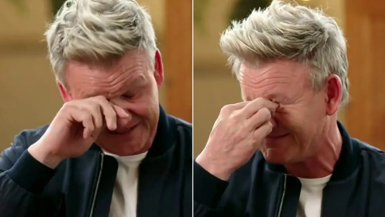 Gordon Ramsay teljesen kibukott, kamerák előtt sírta el magát