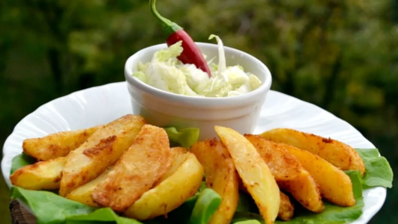 Fűszeres steak burgonya