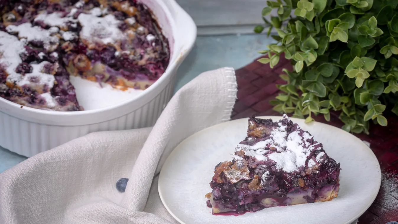 Érezd a szádban a nyarat: így készül az áfonyás clafoutis, a francia tejpite