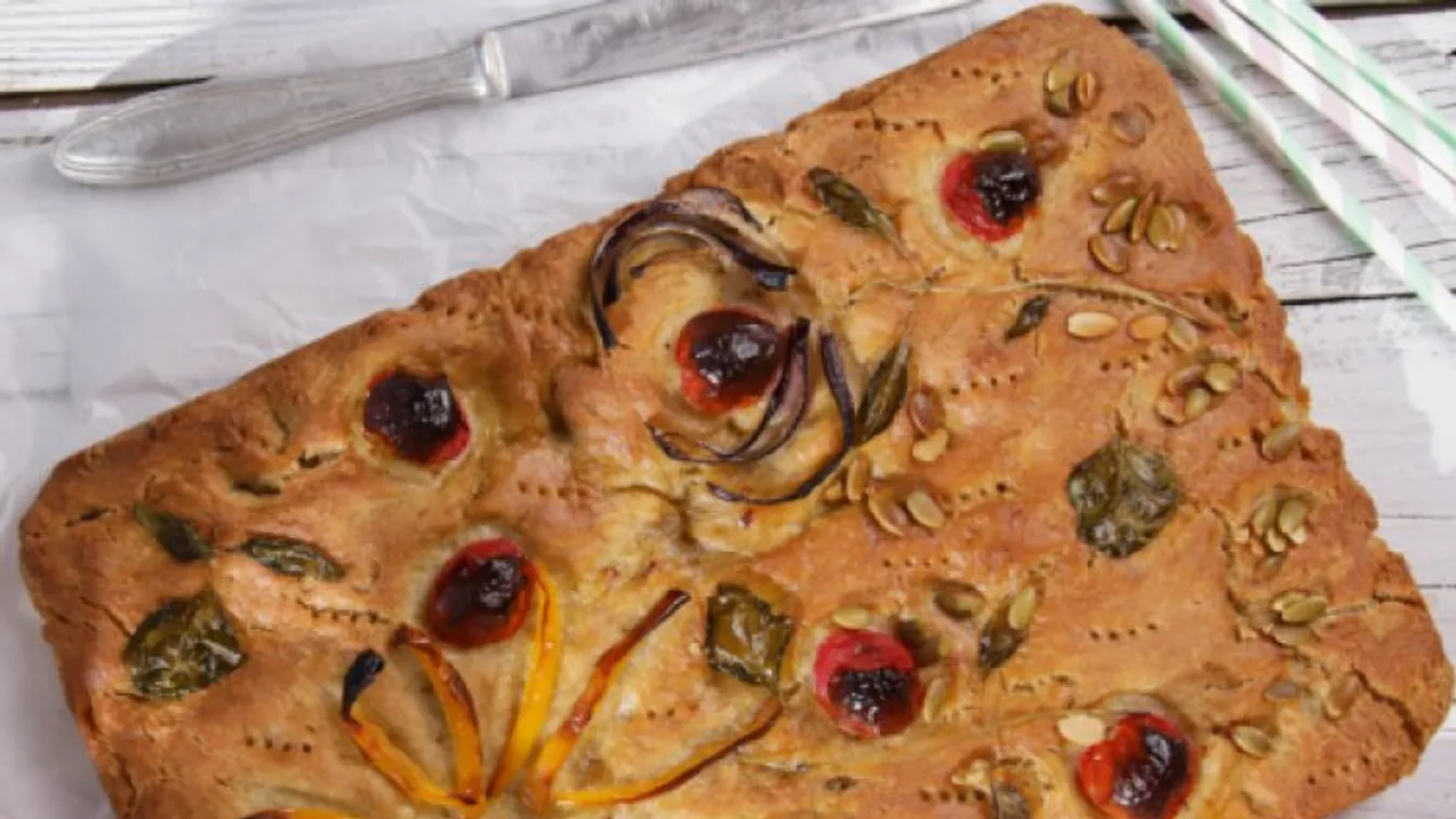 Tavaszi focaccia