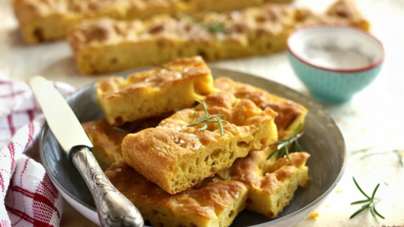 Sütőtökös focaccia