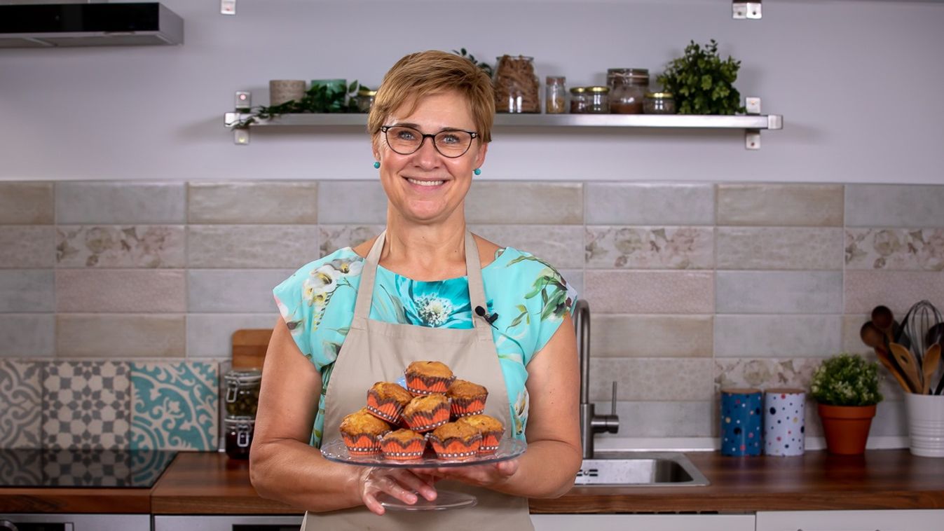 A halloweeni partik megmentője: villámgyors, sütőtökös-csokis muffin