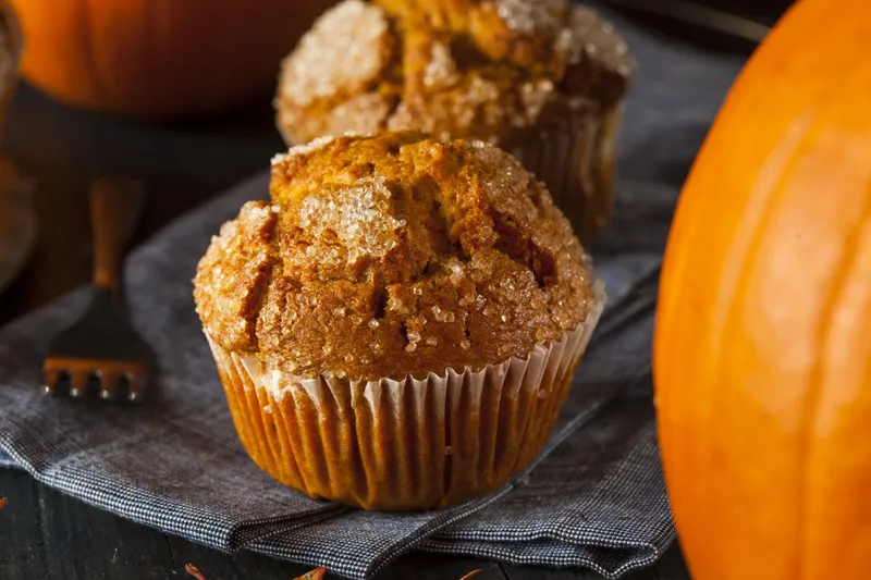 Sütőtökös muffin cukorsziruppal