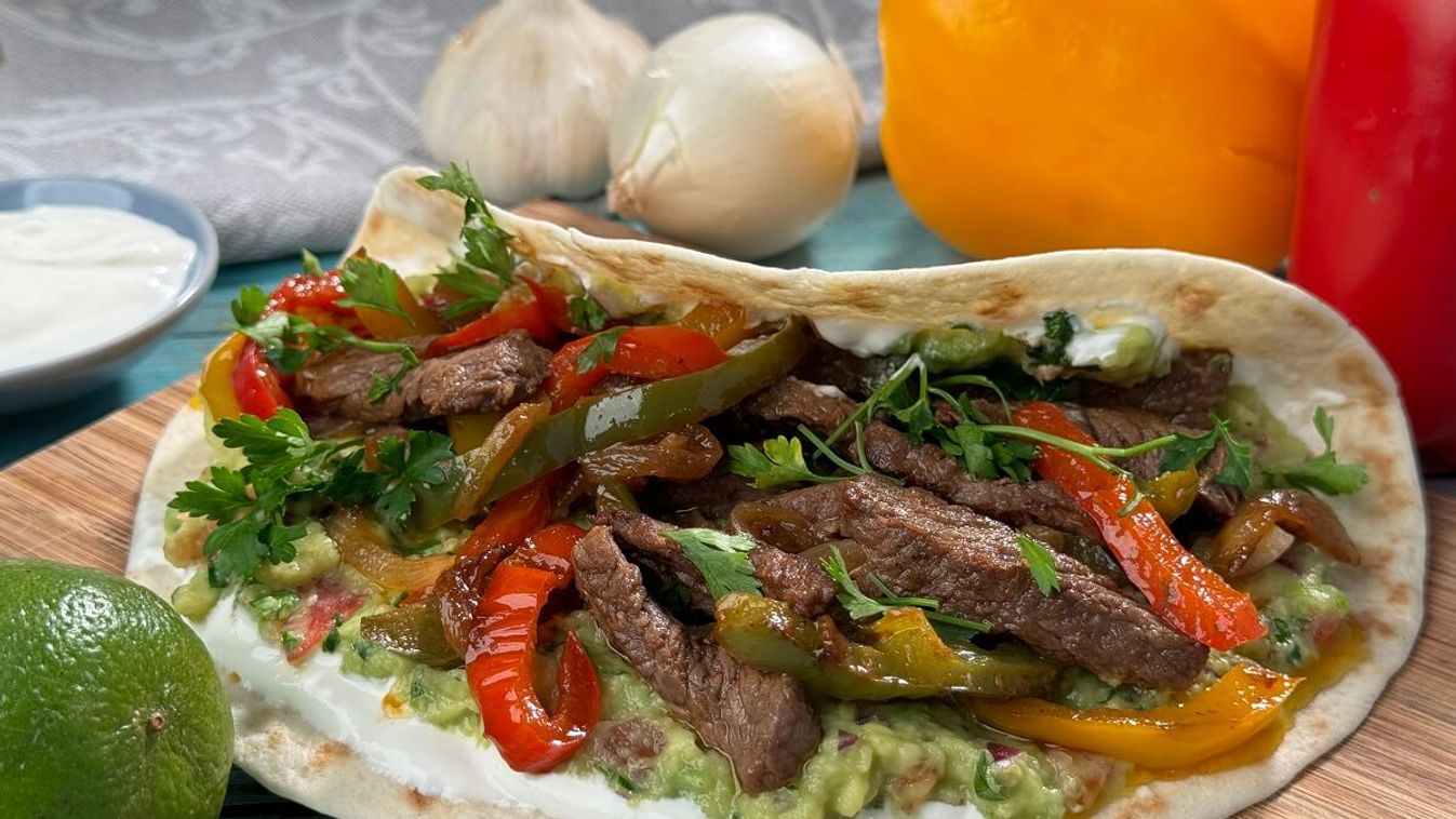 A legfinomabb fajitas recept