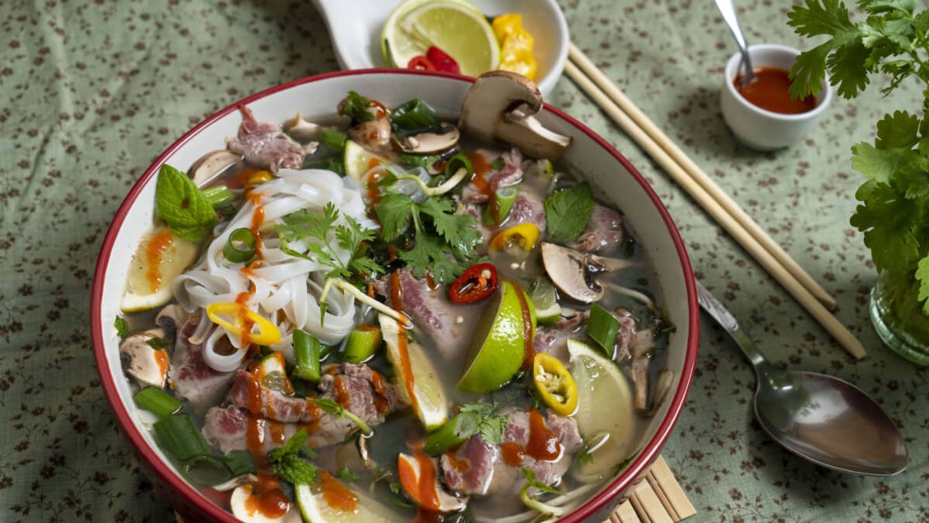 Pho leves marhahúsból recept