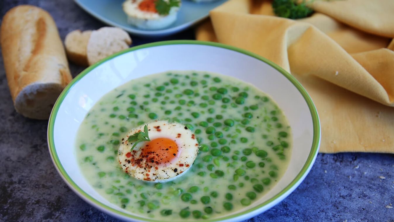 Klasszikus zöldborsófőzelék recept