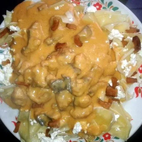 Harcsapaprikás túrós csuszával II. recept