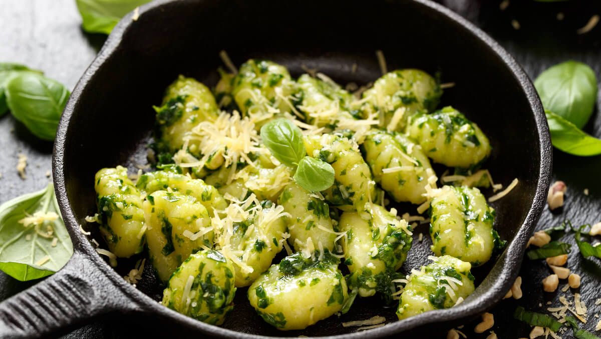 Zöldfűszeres gnocchi (Shutterstock)