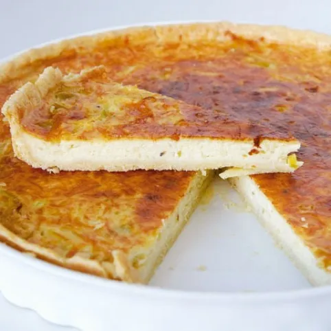 Póréhagymás pite recept