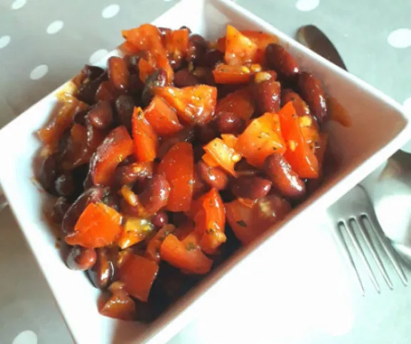 Hideg babsaláta  recept