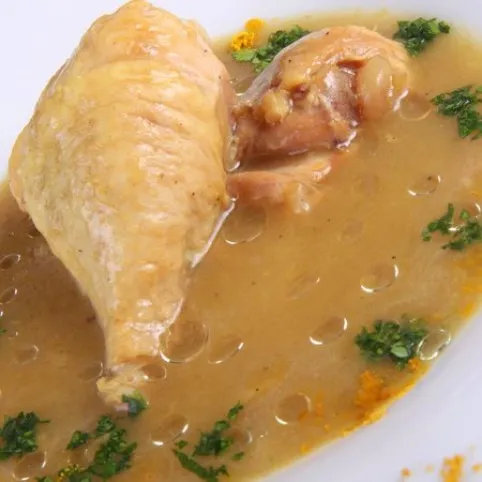 Currys csirkeleves recept