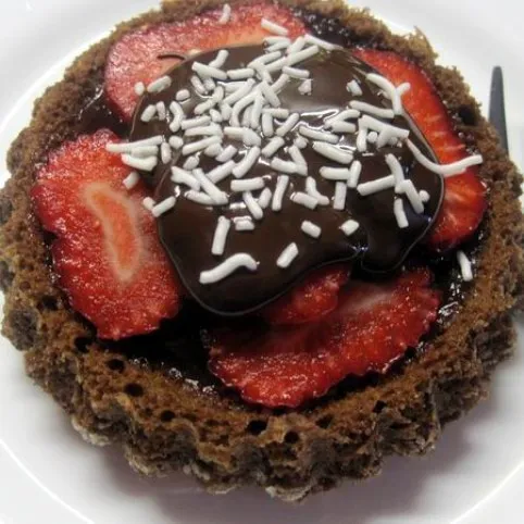 Sacher muffin és mini torta recept