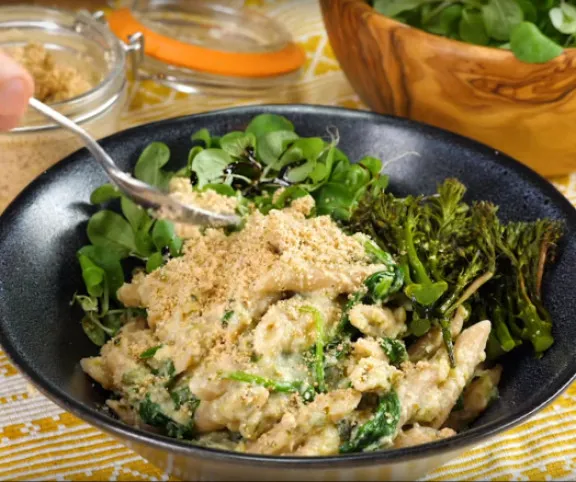 Vegán mandula parmezán recept