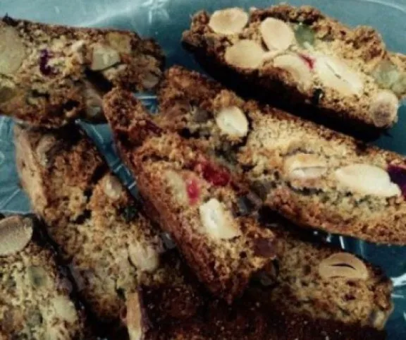 Színes cantuccini recept