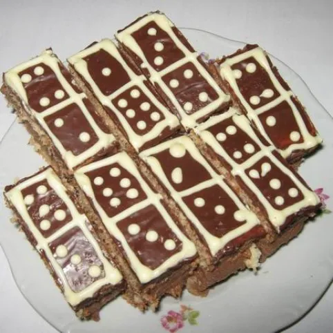 Dominó szelet recept