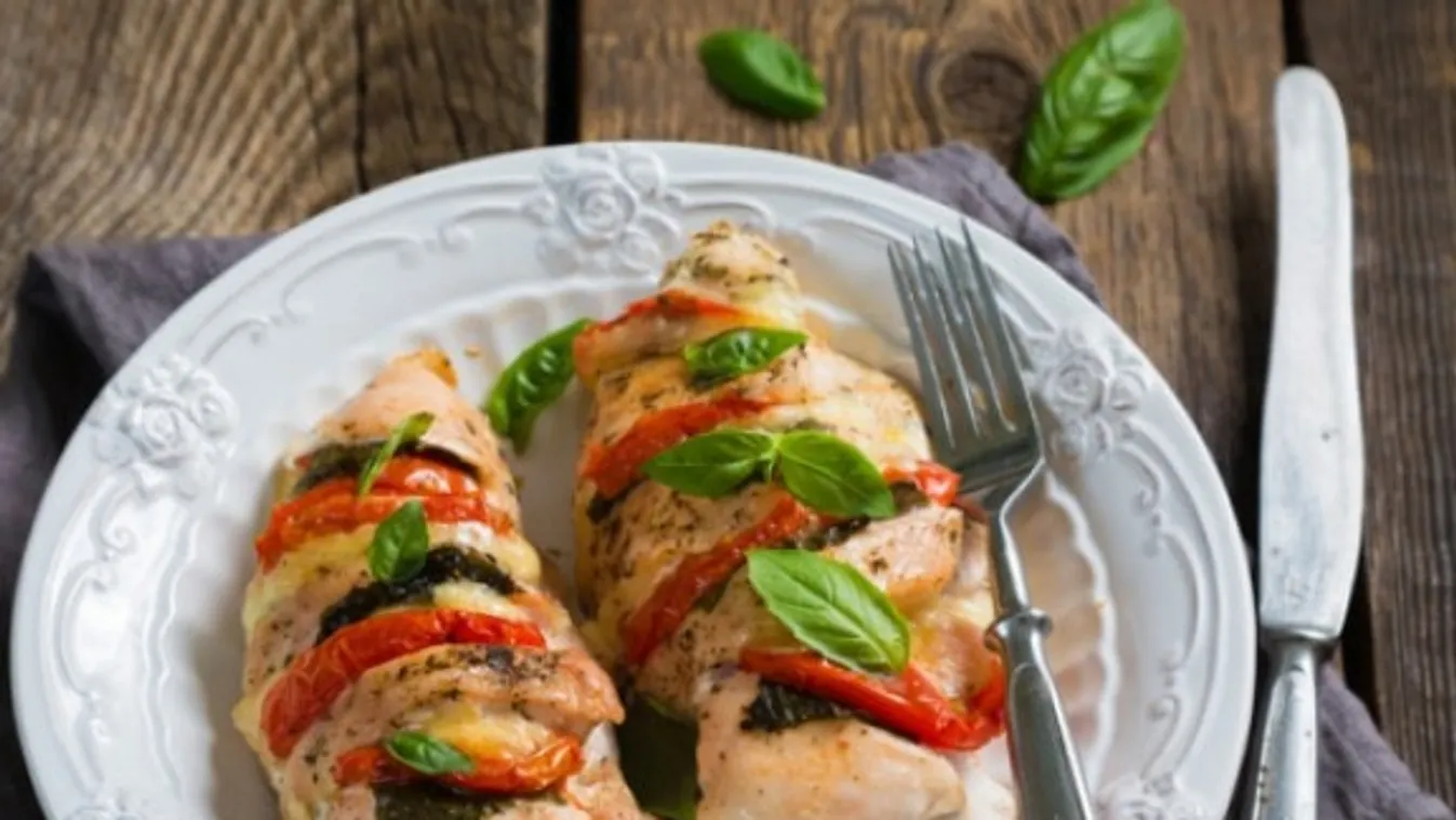 Caprese csirkemell