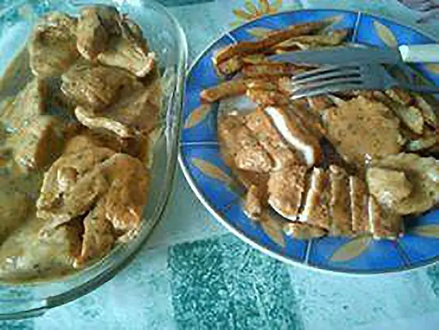 Gyors kefires csirke recept