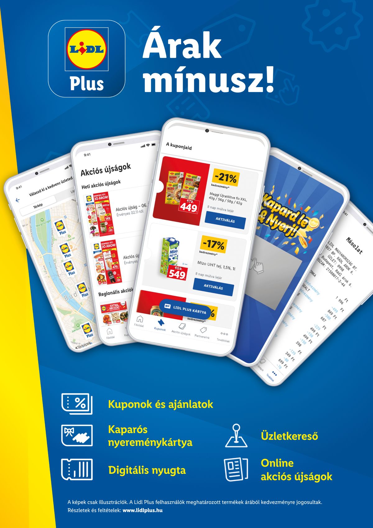 A Lidl Plus applikáció segít a költséghatékony vásárlásban / Fotó: Lidl