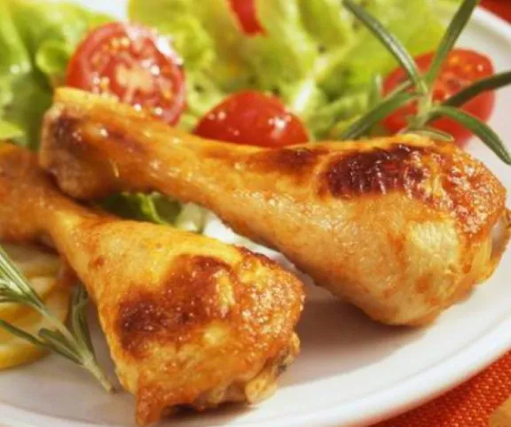 Pácolt sült csirkecomb recept