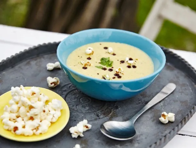 Pikáns kukorica-krémleves recept