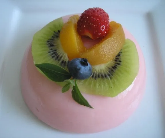 Gyümölcsös puding - diétásan recept