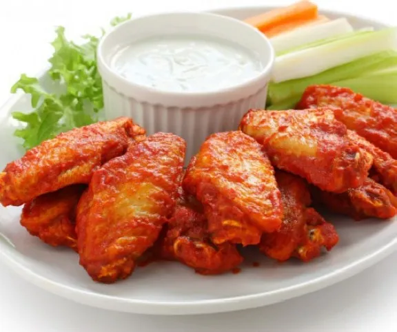 Buffalo csirkeszárnyak recept