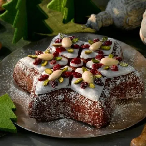 Gazdag karácsonyi csillagtorta recept