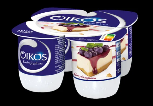 Penész lehet a sajttortás görög joghurtban, ha ilyet vettél vidd vissza! (Fotó: Danone Magyarország)