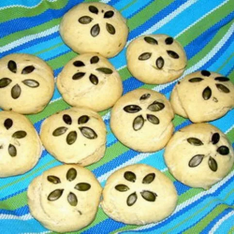 Tökmagos minizsemlék  recept