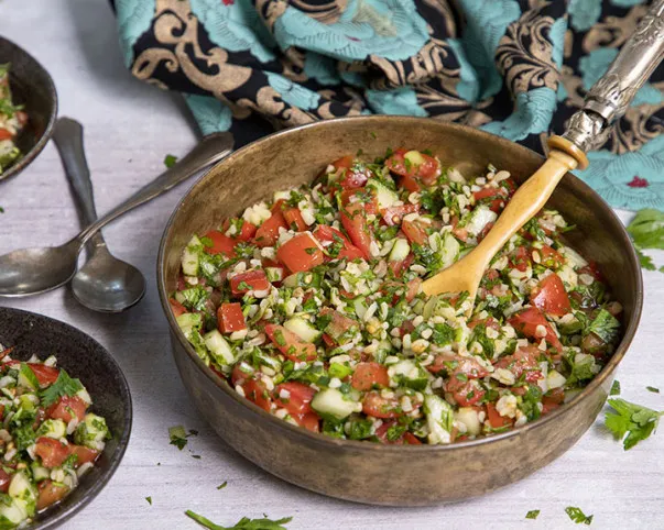 Tabulé (petrezselymes bulgursaláta) recept