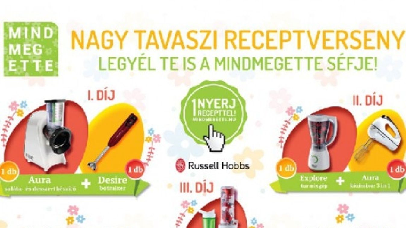 Nagy tavaszi receptverseny